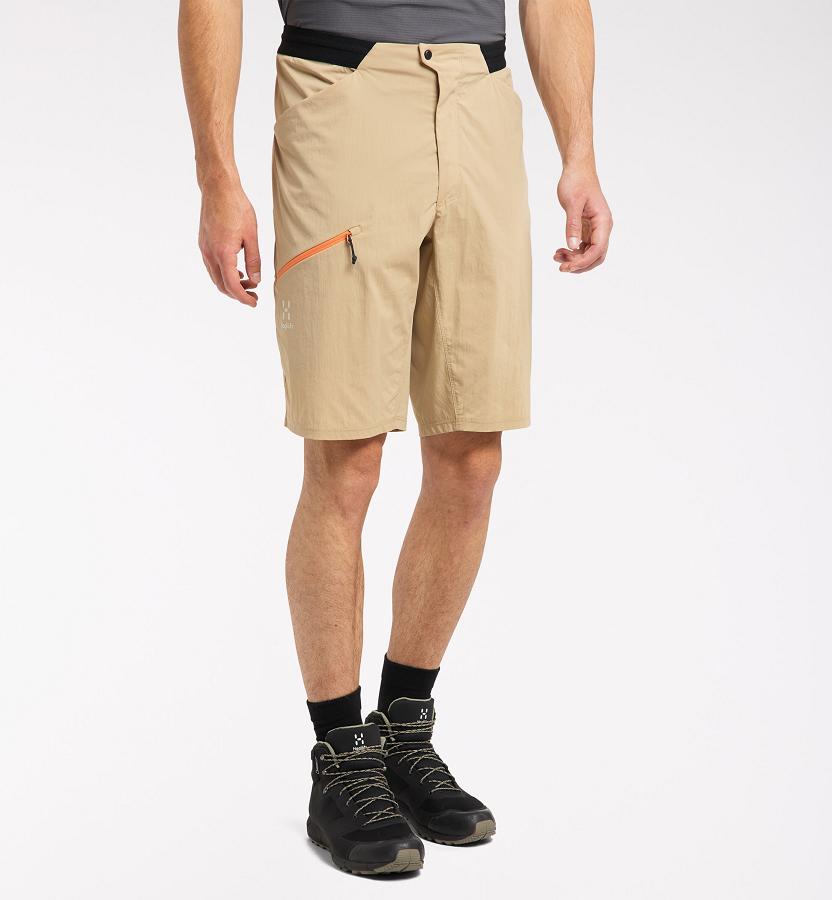 Haglöfs L.I.M Fuse Shorts Khaki For Mens KXZHI0459 Australia